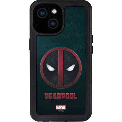 Marvel Deadpool Legacy Deadpool Logo iPhone 15 Waterproof Case